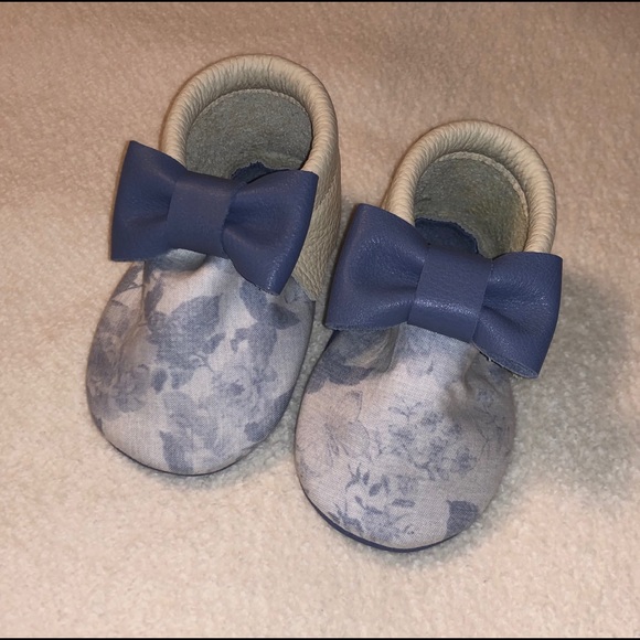 HP ❤️ English Rose Leather Moccasin Shoes - Picture 4 of 8